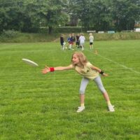 Frisbee macht Spaß