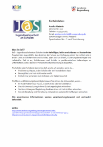 Jugensozialarbeit an Schulen